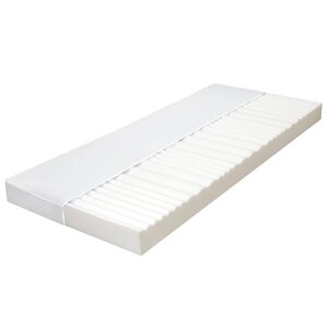vidaXL Matelas 90x200 cm 7 zones Mousse PU 10 cm H2 H3