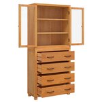 vidaXL Ensemble de meubles de rangement Marron Bois d'ingénierie