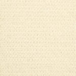 vidaXL Voile d'ombrage 160 g/m² Crème 2 5x3 m PEHD