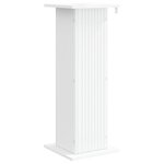 vidaXL Support de Plante 2 pc Blanc 30 5 x 30 x 80 5 cm
