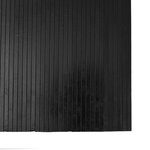 vidaXL Tapis rectangulaire noir 80x300 cm bambou