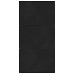 vidaXL Canapé-lit pliable 100 x 67 x 45 cm Noir