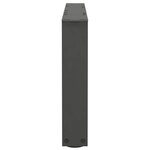 vidaXL Pieds de table basse en forme de V  2 pièces  anthracite  50 x (30-31 3) cm  acier