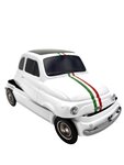 Fiat 500 Italienne métal Coffret gourmandises 21 cm