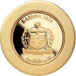 Pièce de monnaie en Argent 10 Dollars g 155.5 (5 oz) Millésime 2026 CROWN 3D