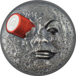 Monnaie TRIP TO THE MOON 120th Anniversary 2 Oz Argent 10$ Palau 2022