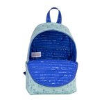 Sac à dos décontracté pour enfant Milan Collection 460 9 5 L - Compartiment principal et poche avant zippée - 2 poches latérales - Vert/Bleu