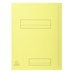 Paquet de 50 chemises imprimées 2 rabats SUPER 210 - 24x32cm Couleurs assorties x 5 EXACOMPTA
