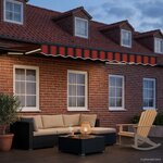 vidaXL Auvent rétractable électrique 3 5 x 2 5 m