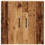 vidaXL Armoire murale vieux bois 60x31x60 cm bois d'ingénierie