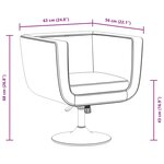 vidaXL Chaises de bar lot de 2 blanc similicuir