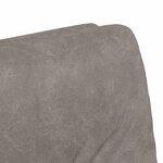 vidaXL Chaises de salle à manger 2 Pièces Gris 57 x 67 x 95 cm Faux cuir