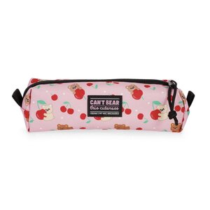My pencil case - trousse - Teddy bear cerise
