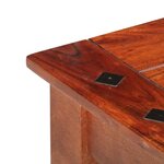 vidaXL Table basse 110 x 50 x 35 cm Bois d'acacia solide