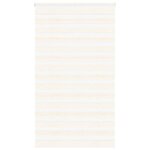vidaXL Store zèbre beige marbré largeur du tissu 115 9 cm polyester