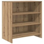 vidaXL Buffet Chêne artisanal 70x41x75 cm Bois d'ingénierie
