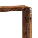 vidaXL Armoire murale 100x16x30 cm vieux bois bois d'ingénierie
