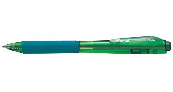 Stylo à bille rétractable WOW BK440  vert PENTEL