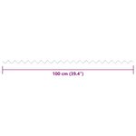 vidaXL Spirales de gabion 24 Pièces Acier galvanisé 100 cm