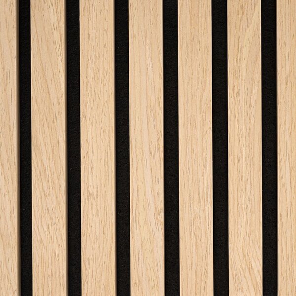 WallArt Panneaux muraux acoustiques Aku chêne clair 4 Pièces