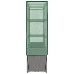 vidaXL Jardinière surélevée avec housse aspect rotin 160x40x153 cm