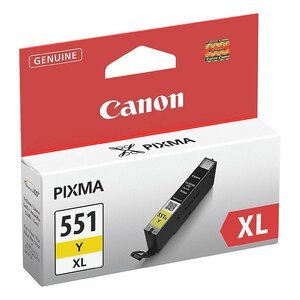 Canon cli-551xl cartouche d'encre jaune