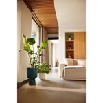 Pot de fleur Vibes Fold Coupe - Bleu Ø 29.5 x hauteur 45 cm - Intérieur 100 recyclé