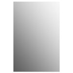vidaXL Miroir mural avec lampes LED Rectangulaire Verre