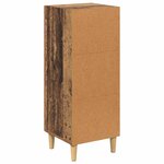 vidaXL Bois ancien 34 5 x 32 5 x 90 cm Bois d'ingénierie