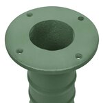 vidaXL Pompe à eau de jardin avec support Fonte