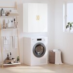 vidaXL Armoire murale blanc 69 5x34x90 cm