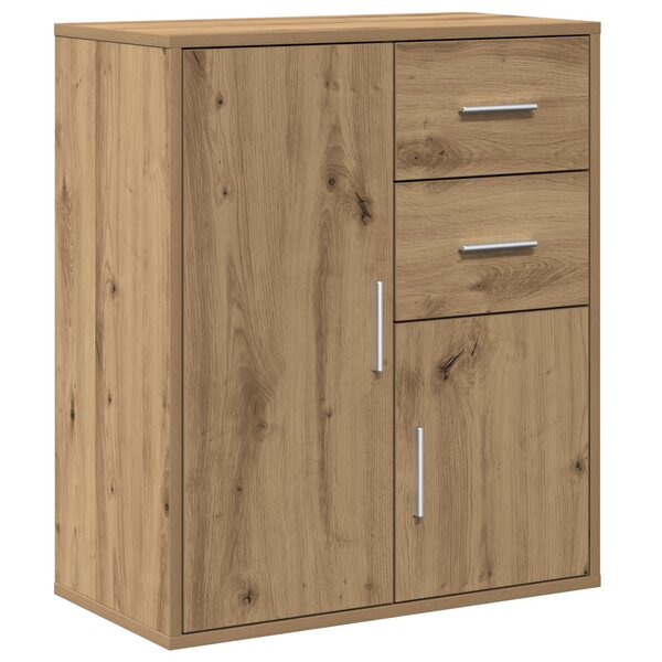 vidaXL Buffet chêne artisanal 60 x 31 x 70 cm Bois d'ingénierie
