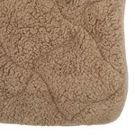 vidaXL Duvet d'hiver 140 x 220 cm Hiver Taupe Respirant