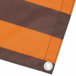 vidaXL Écran de balcon 110 x 1000 cm Tissu Oxford Rectangulaire