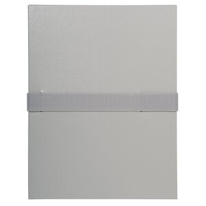 Chemise Dos Extensible Balacron Et Sangle Scratch. - Gris - X 10 - Exacompta