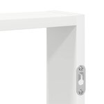 vidaXL Étagère murale blanc 43x9x60 cm bois d'ingénierie