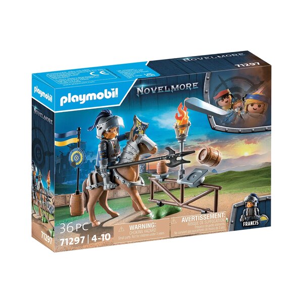 PLAYMOBIL 71297 - Novelmore Chevalier et accessoires d'entrainement