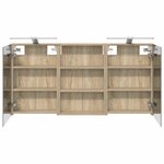 vidaXL Ensemble de Meubles de Salle de Bain 3 Pièces 120 x 10 5 x 60 5 cm