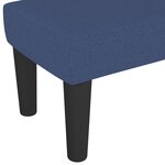Banc banquette bleu 100 x 30 x 30 cm tissu 02_0010672