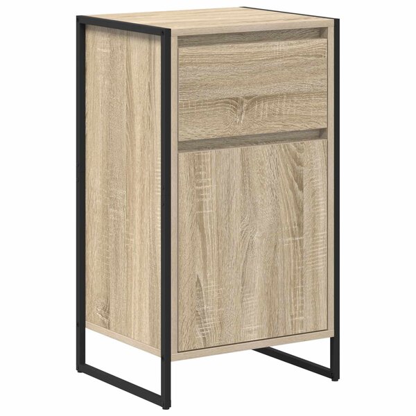 vidaXL Buffet avec tiroir Sonoma 81 x 36 x 150.5 cm Bois d'ingénierie