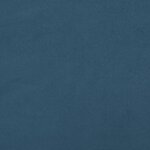 vidaXL Têtes de lit 2 Pièces Bleu foncé 100x5x78/88 cm Velours