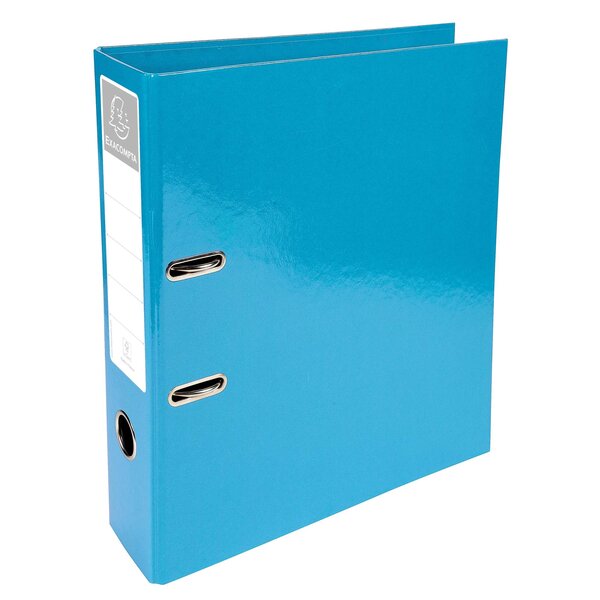 Classeur À Levier Iderama Prem'touch Dos 70mm - Bleu Clair - X 10 - Exacompta