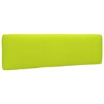 vidaXL Canapé central palette de jardin Gris Bois de pin imprégné
