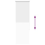 vidaXL Store enrouleur occultant largeur du tissu 40 7 cm polyester