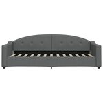 vidaXL Lit de jour avec gigogne et tiroirs sans matelas 80x200 cm