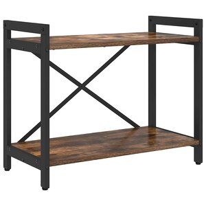 vidaXL Étagère Chêne fumé 60 x 30 x 50 cm Bois d'ingénierie