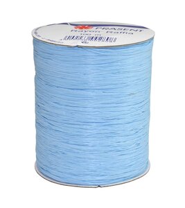 Le raphia kraftel  rayon-raffia 100-m-bobine bleu ciel