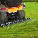 vidaXL Scarificateur pour tondeuse autoportée 109 cm