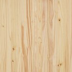 vidaXL Cabinet Roulant avec Tiroirs avec roue MOSS Vernis transparent