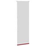 vidaXL Store enrouleur occultant rouge largeur du tissu 35 7 cm